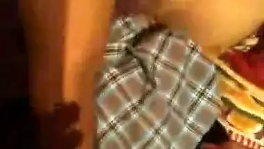 Desi aunty in saree having sex with husband friend