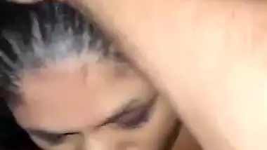 Delhi slut takes cum and pee on her face in hardcore sex