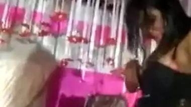 Indian girl very hot stage dance