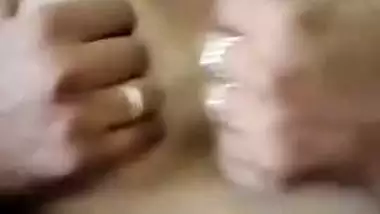 Bouncing boobs Tamil aunty hard fucking with young boy