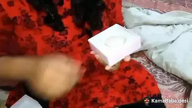 Guy records his desi porn with his slut stepmom